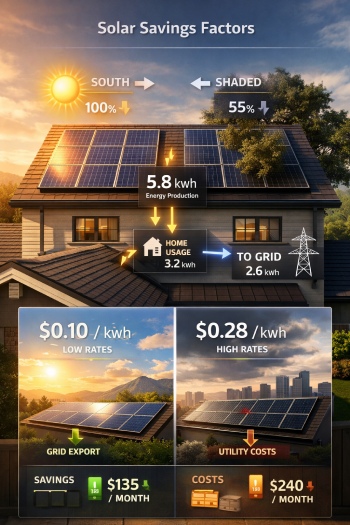 What Drives Solar Savings